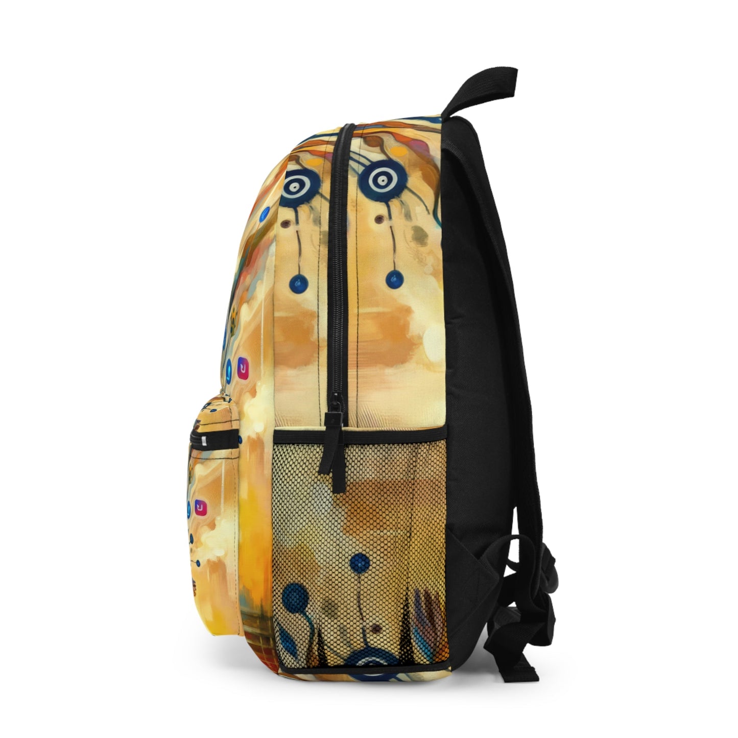 Reflective Digital Meditation Backpack - ATUH.ART