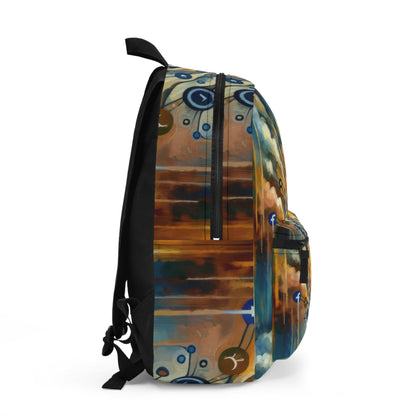 Reflective Digital Meditation Backpack - ATUH.ART