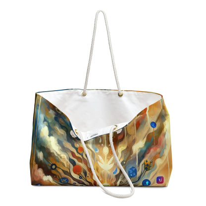 Reflective Digital Meditation Weekender Bag - ATUH.ART