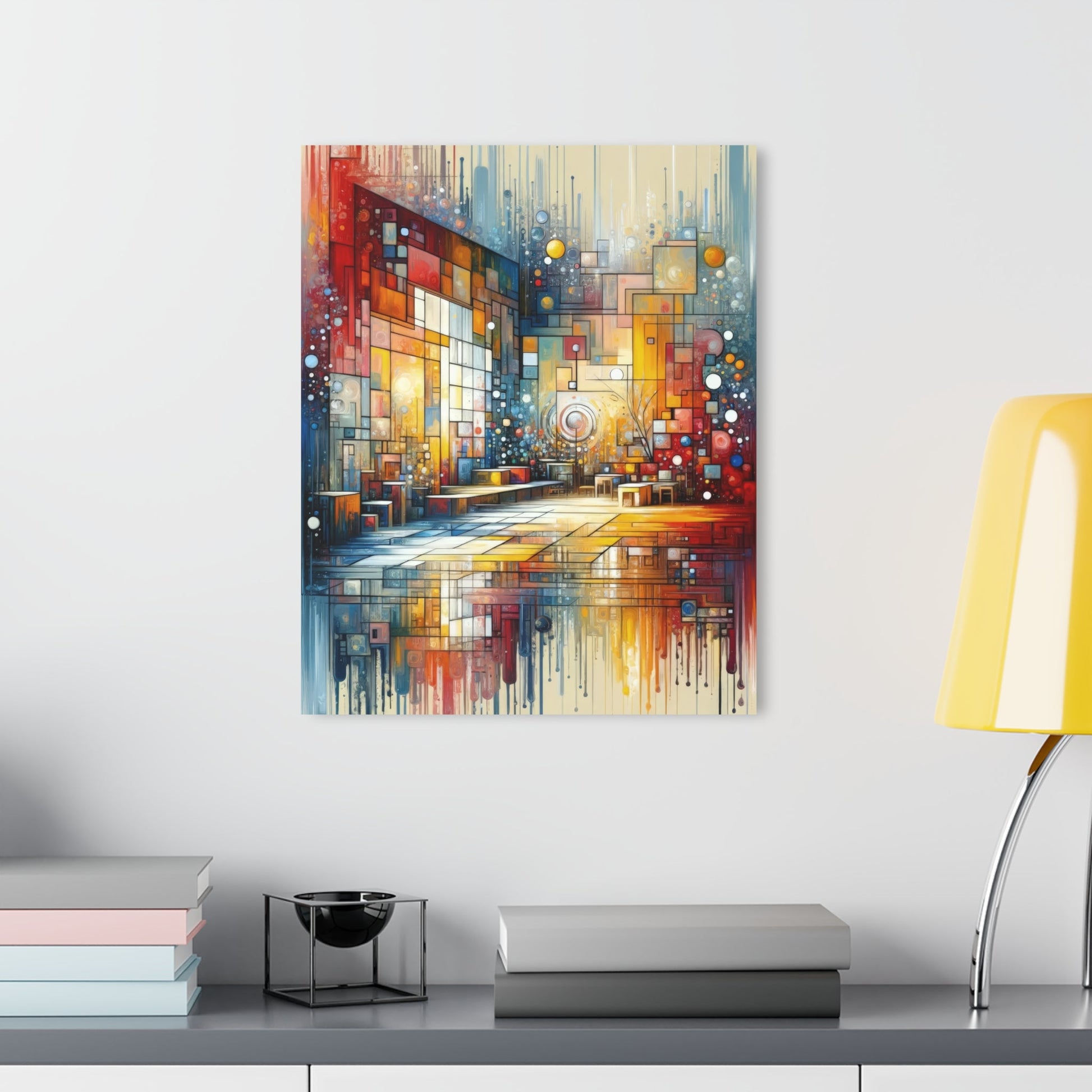 Reflective Habitation Art Acrylic Prints (French Cleat Hanging) - ATUH.ART