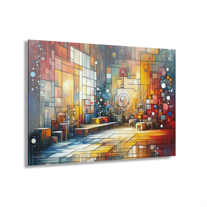 Reflective Habitation Art Acrylic Prints (French Cleat Hanging) - ATUH.ART