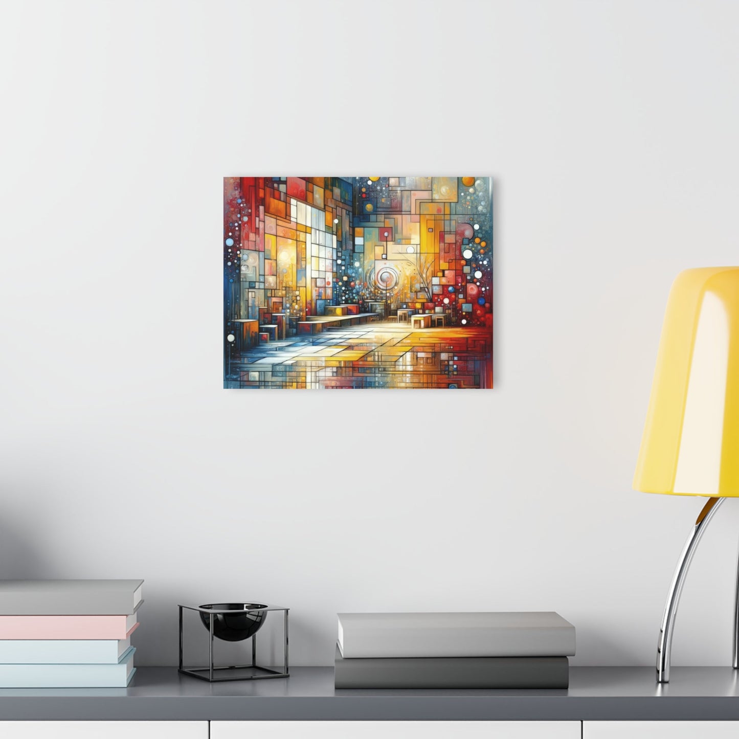 Reflective Habitation Art Acrylic Prints (French Cleat Hanging) - ATUH.ART