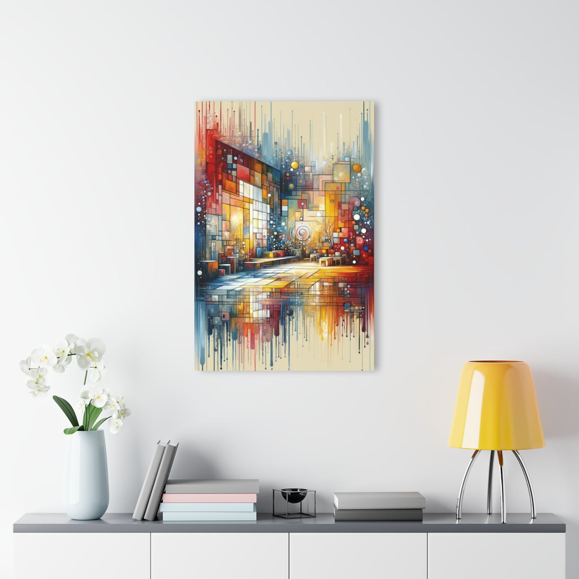 Reflective Habitation Art Acrylic Prints (French Cleat Hanging) - ATUH.ART