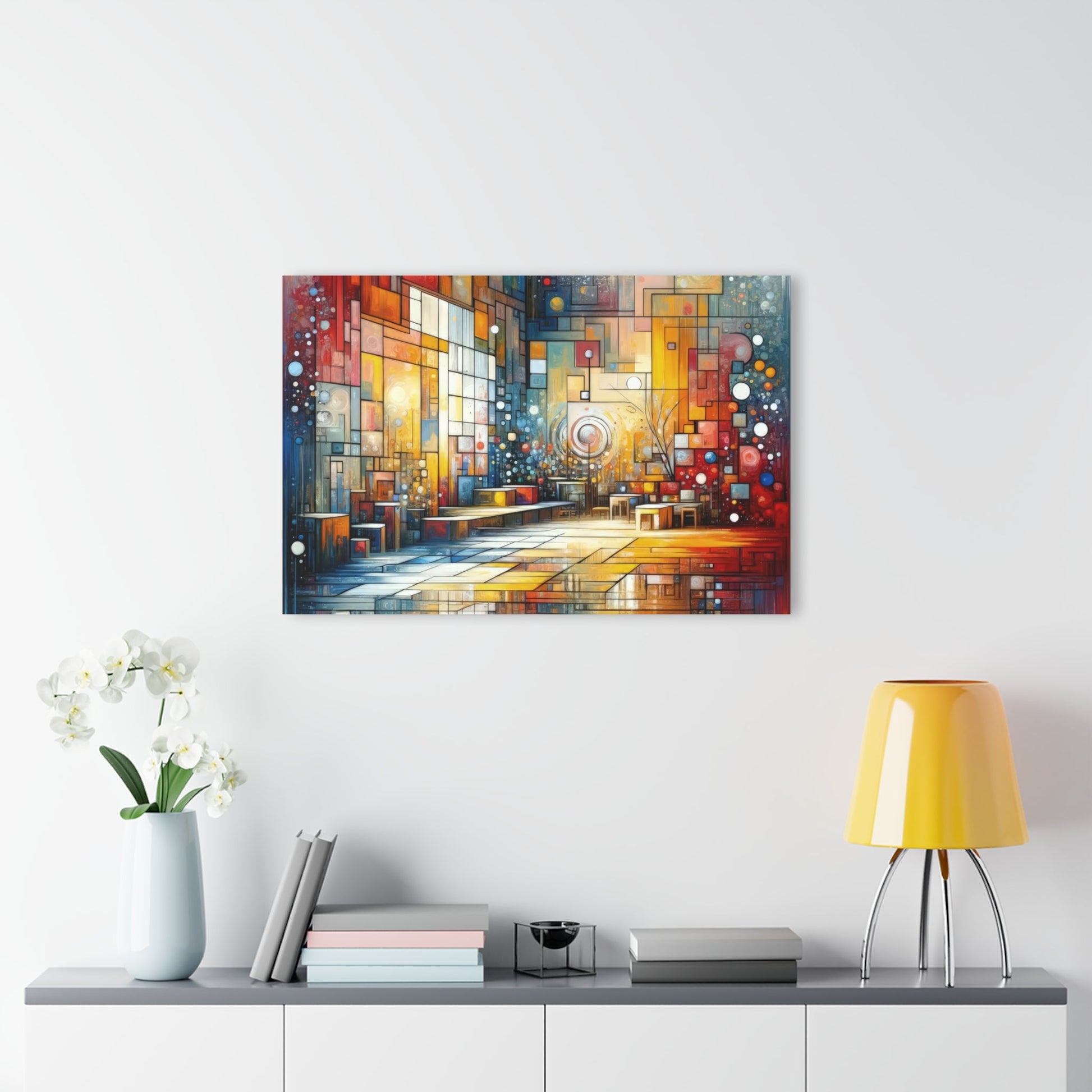 Reflective Habitation Art Acrylic Prints (French Cleat Hanging) - ATUH.ART