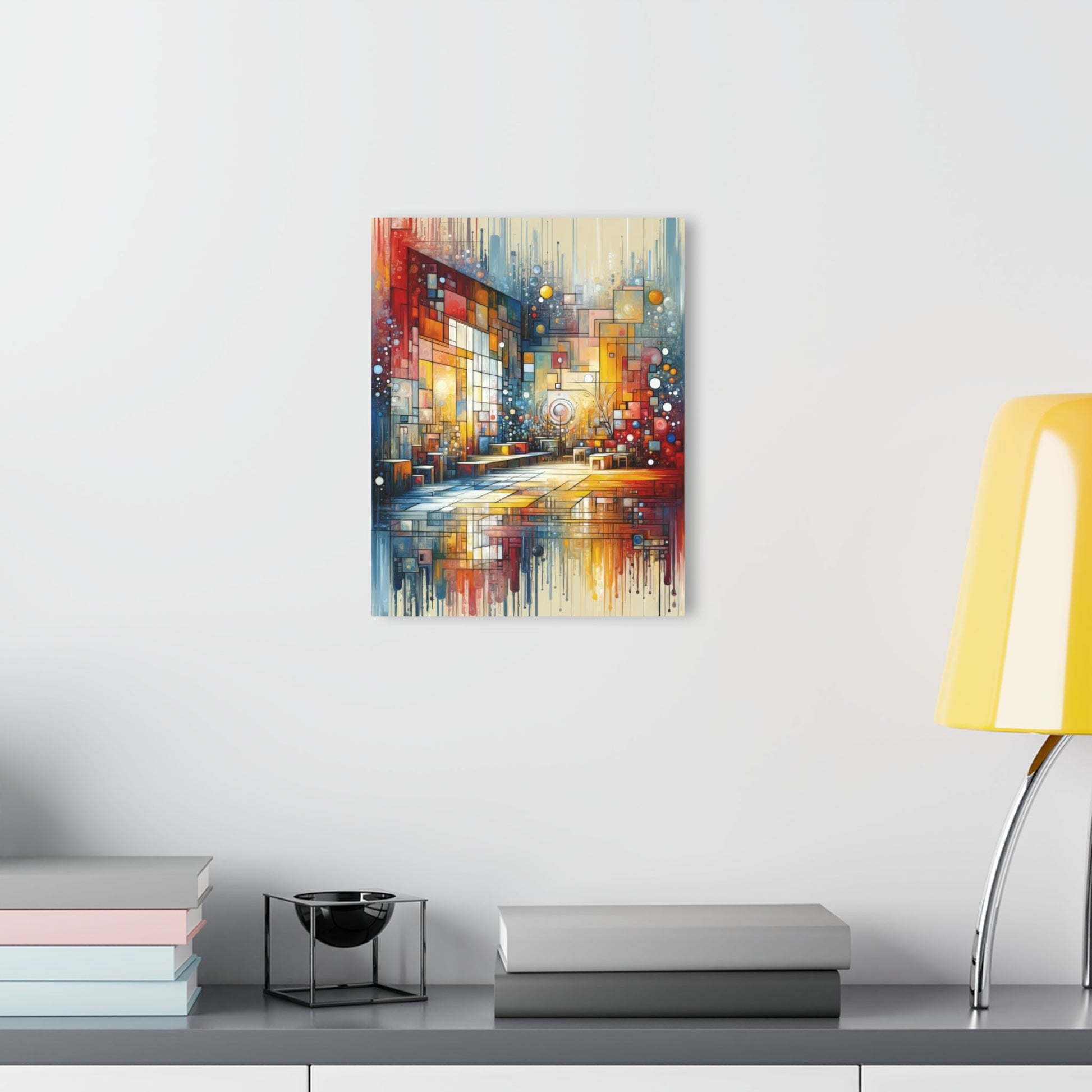 Reflective Habitation Art Acrylic Prints (French Cleat Hanging) - ATUH.ART