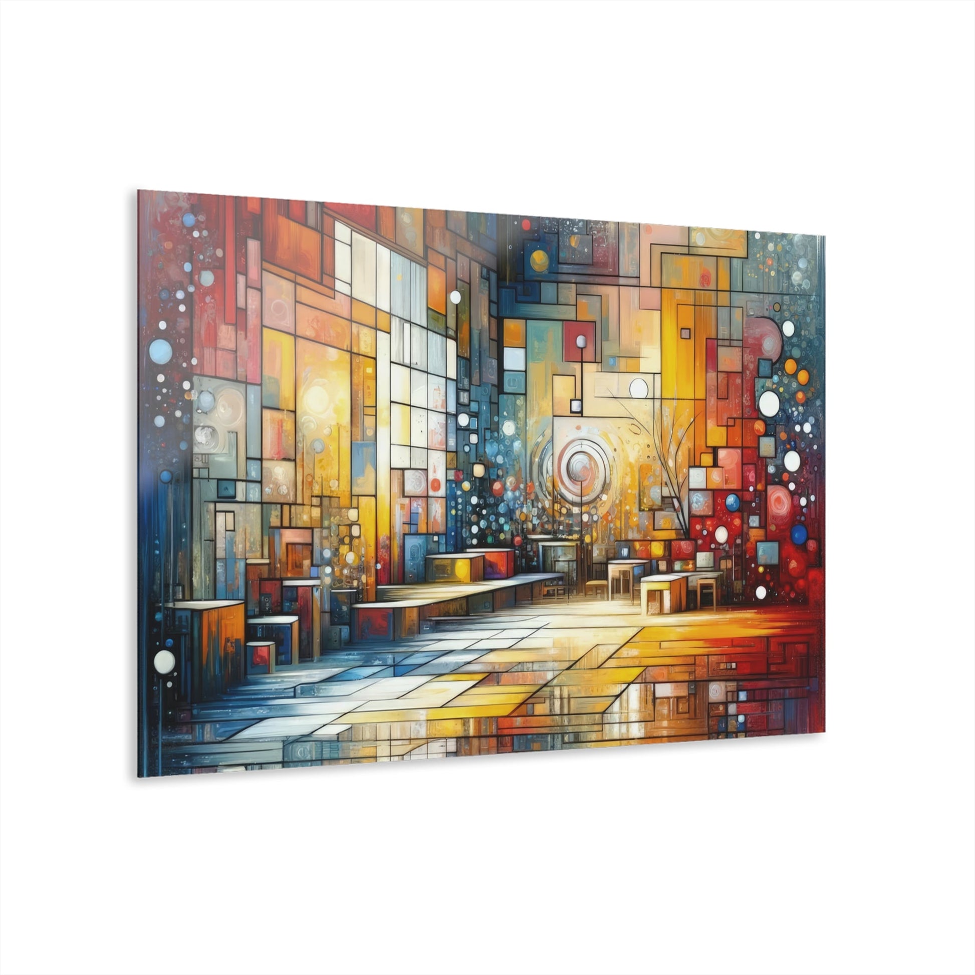 Reflective Habitation Art Acrylic Prints (French Cleat Hanging) - ATUH.ART