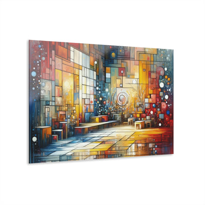 Reflective Habitation Art Acrylic Prints (French Cleat Hanging) - ATUH.ART