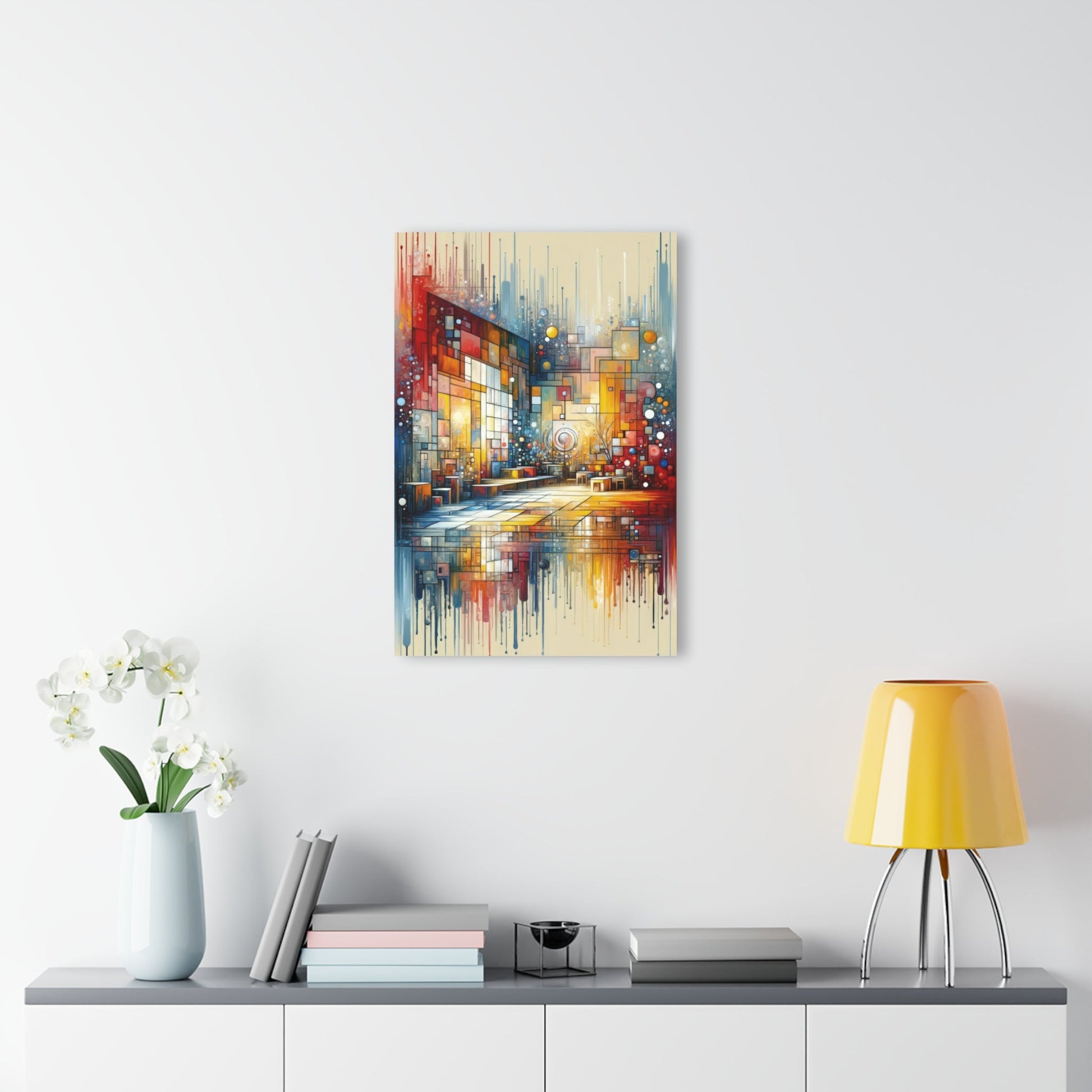 Reflective Habitation Art Acrylic Prints (French Cleat Hanging) - ATUH.ART