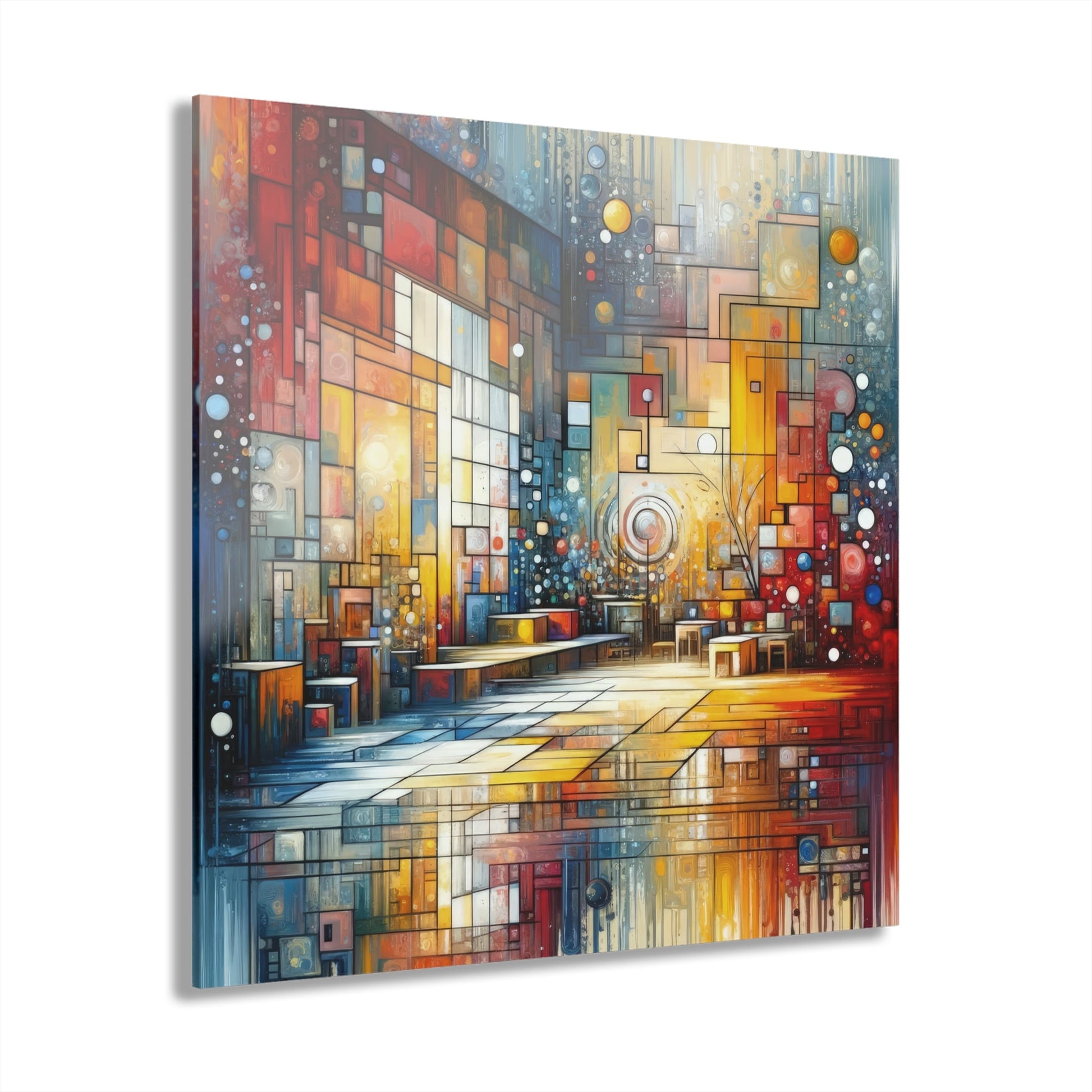 Reflective Habitation Art Acrylic Prints (French Cleat Hanging) - ATUH.ART