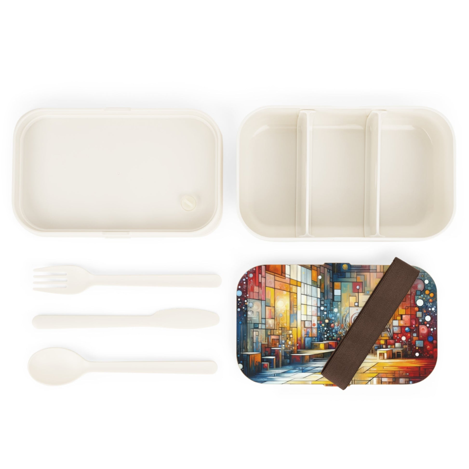 Reflective Habitation Art Bento Lunch Box - ATUH.ART