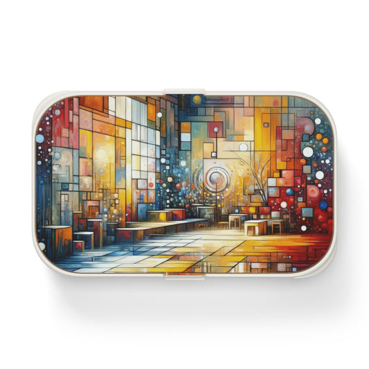 Reflective Habitation Art Bento Lunch Box - ATUH.ART