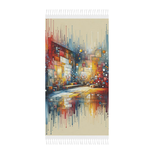 Reflective Habitation Art Boho Beach Cloth - ATUH.ART