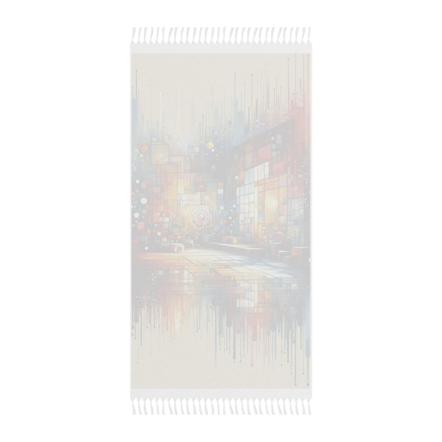 Reflective Habitation Art Boho Beach Cloth - ATUH.ART