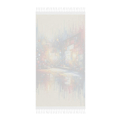 Reflective Habitation Art Boho Beach Cloth - ATUH.ART