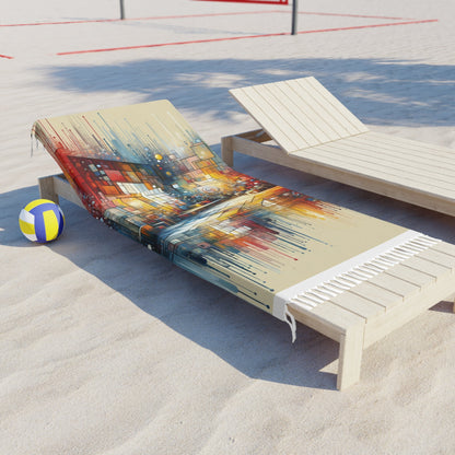 Reflective Habitation Art Boho Beach Cloth - ATUH.ART