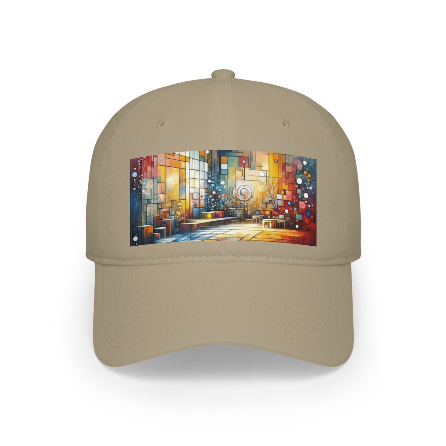 Reflective Habitation Art Low Profile Baseball Cap - ATUH.ART