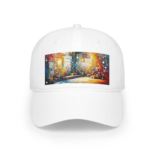 Reflective Habitation Art Low Profile Baseball Cap - ATUH.ART