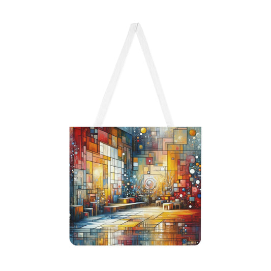 Reflective Habitation Art Shoulder Tote Bag (AOP) - ATUH.ART