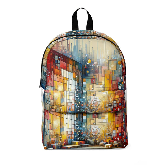 Reflective Habitation Art Unisex Classic Backpack - ATUH.ART