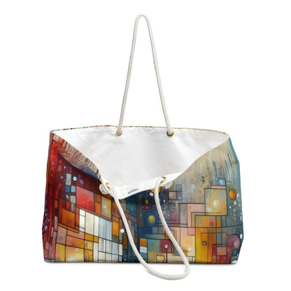 Reflective Habitation Art Weekender Bag - ATUH.ART