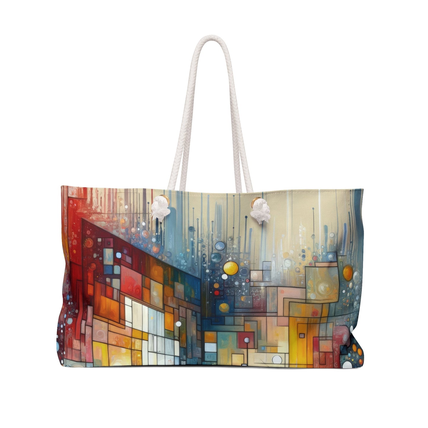 Reflective Habitation Art Weekender Bag - ATUH.ART