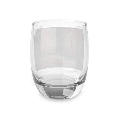 Reflective Habitation Art Whiskey Glass - ATUH.ART