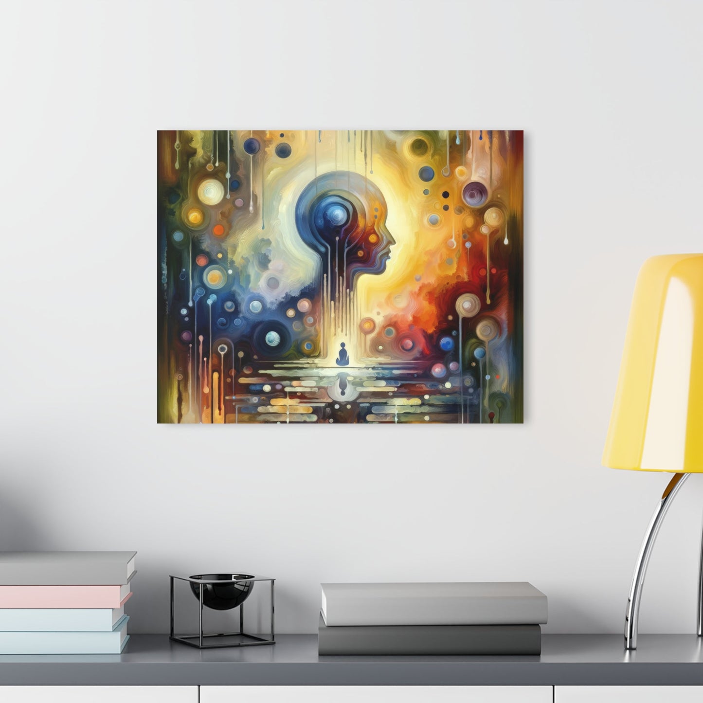 Reflective Oneness Healing Acrylic Prints (French Cleat Hanging) - ATUH.ART