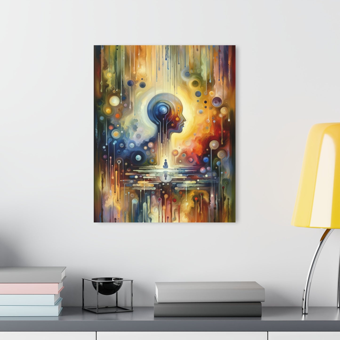 Reflective Oneness Healing Acrylic Prints (French Cleat Hanging) - ATUH.ART