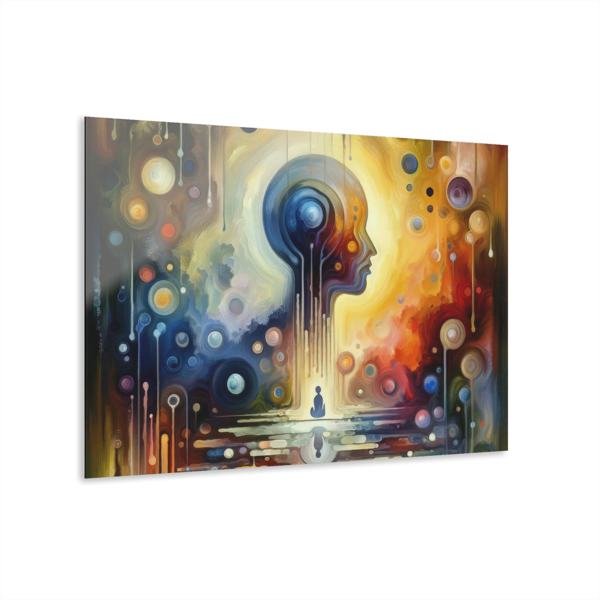 Reflective Oneness Healing Acrylic Prints (French Cleat Hanging) - ATUH.ART