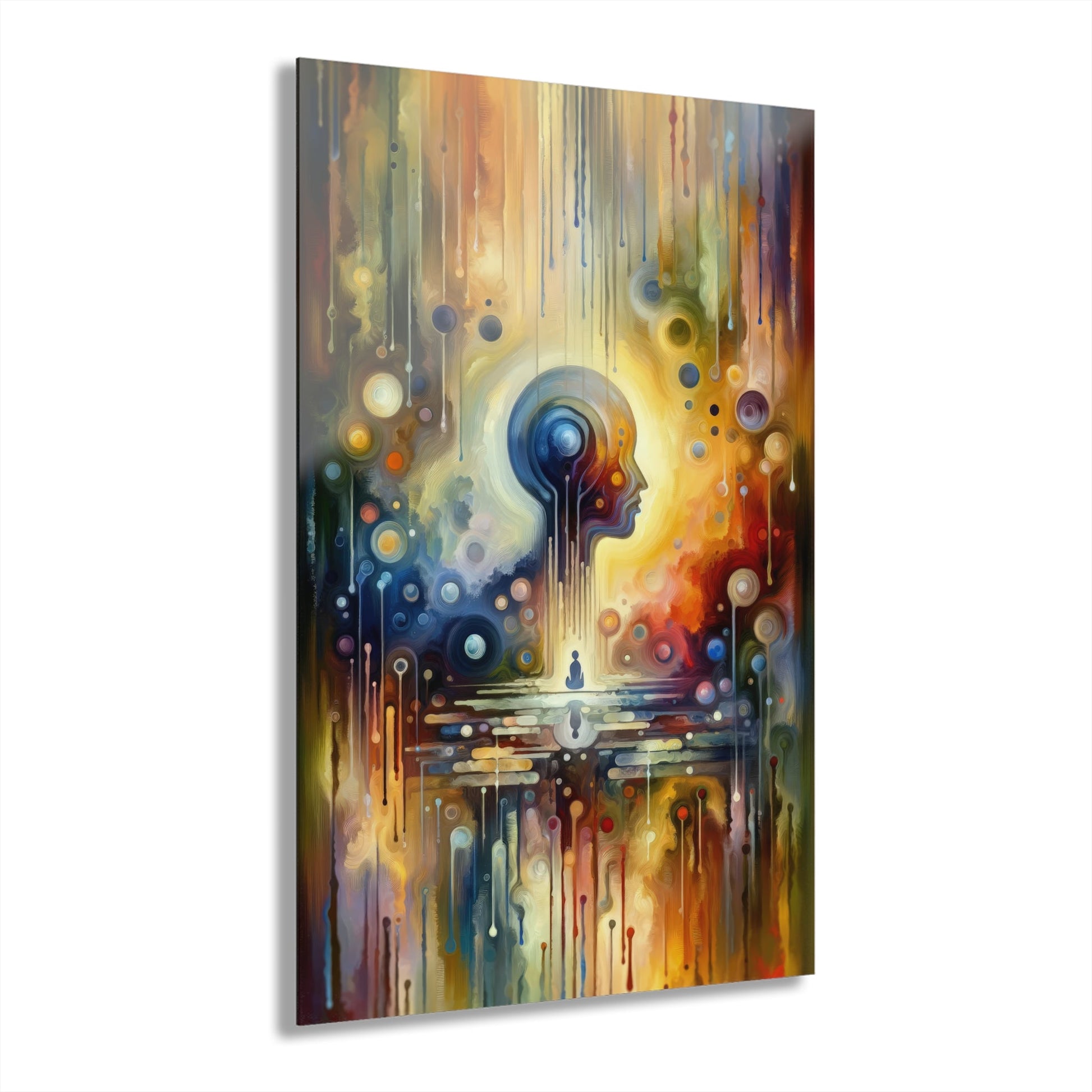 Reflective Oneness Healing Acrylic Prints (French Cleat Hanging) - ATUH.ART