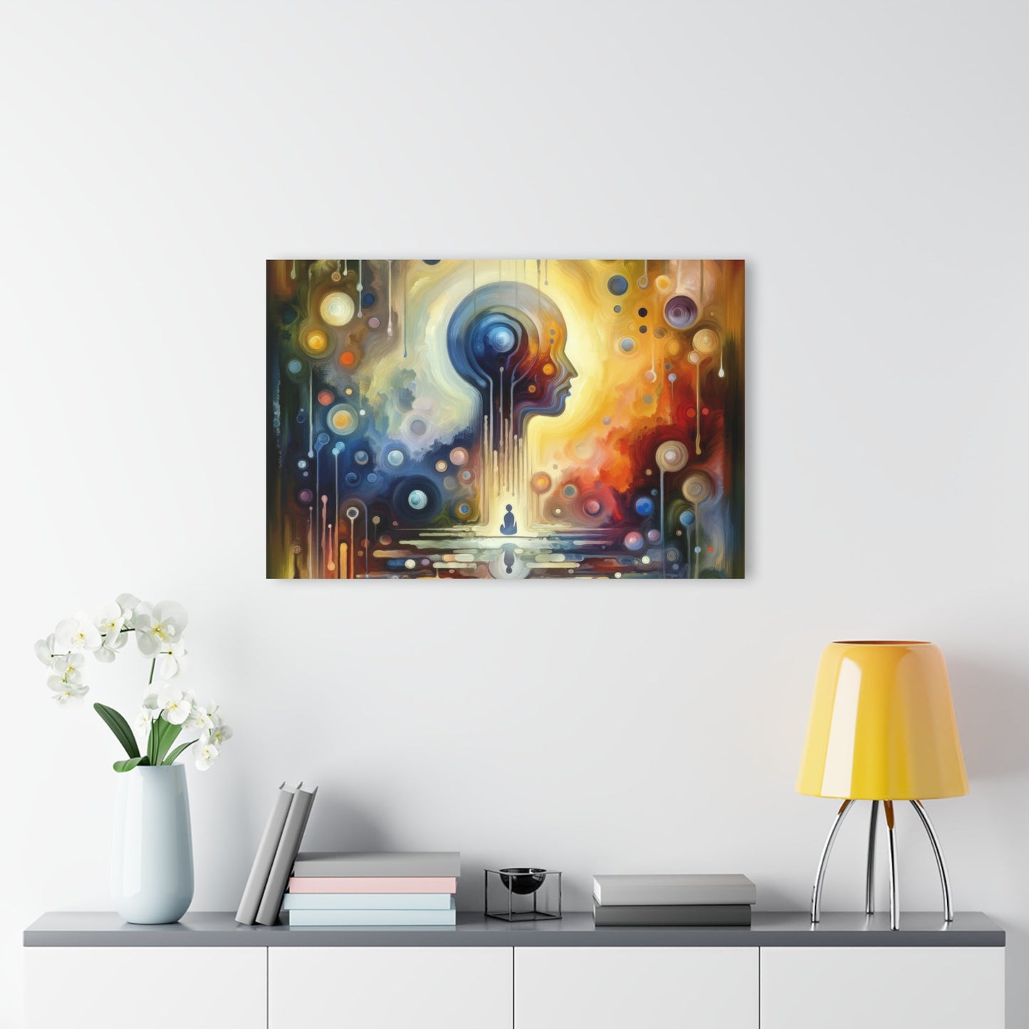 Reflective Oneness Healing Acrylic Prints (French Cleat Hanging) - ATUH.ART