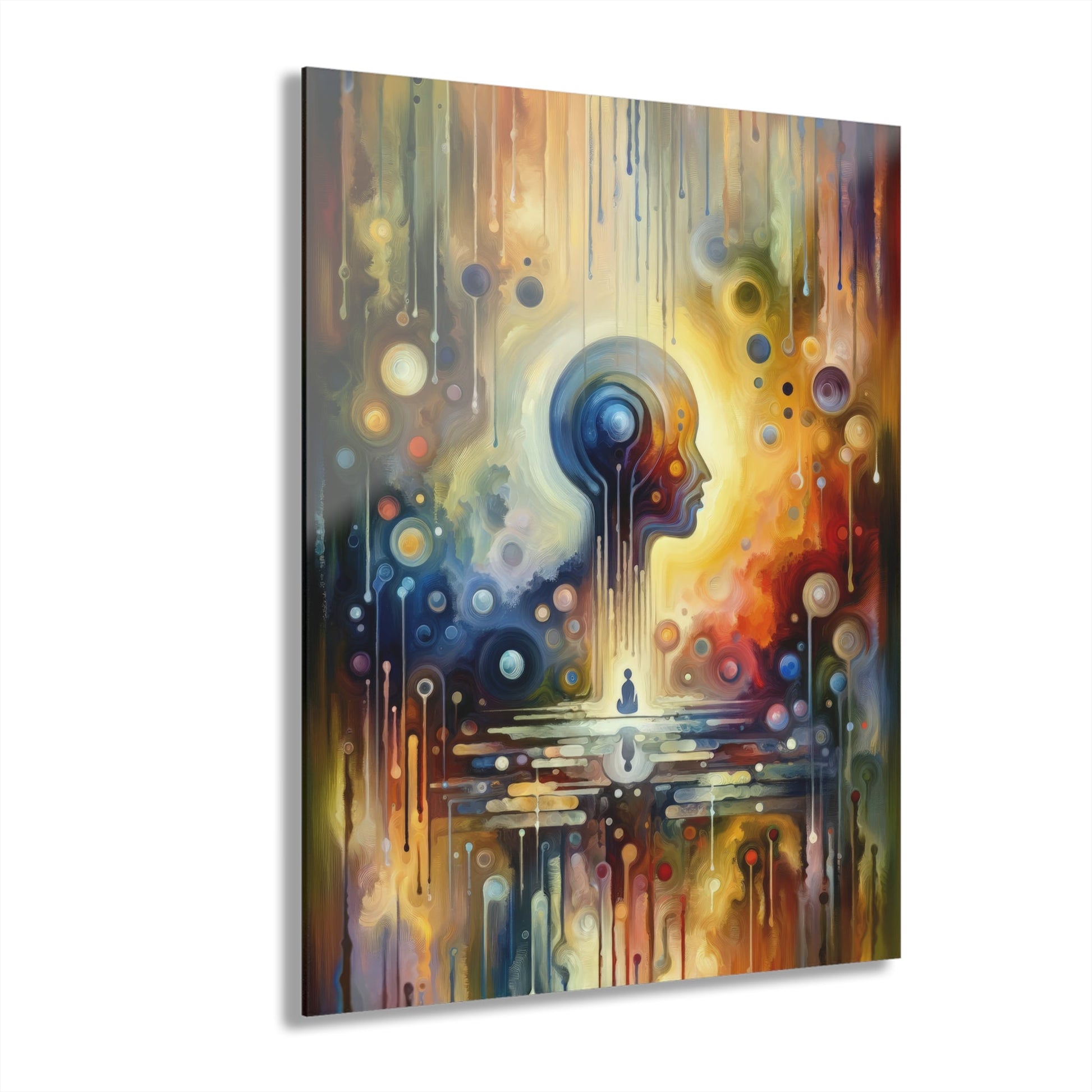 Reflective Oneness Healing Acrylic Prints (French Cleat Hanging) - ATUH.ART