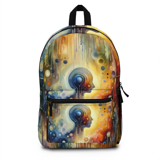 Reflective Oneness Healing Backpack - ATUH.ART