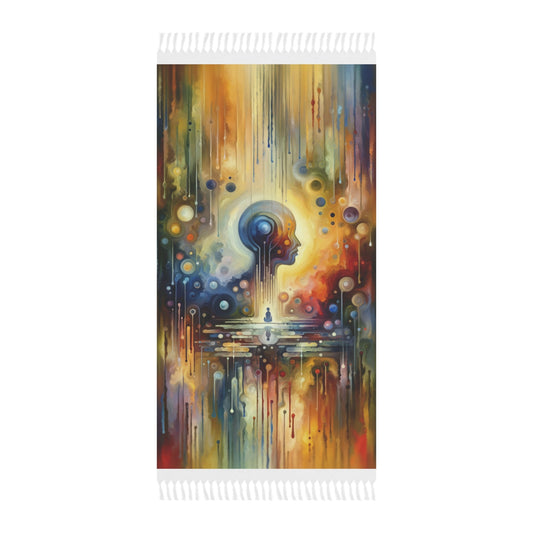 Reflective Oneness Healing Boho Beach Cloth - ATUH.ART
