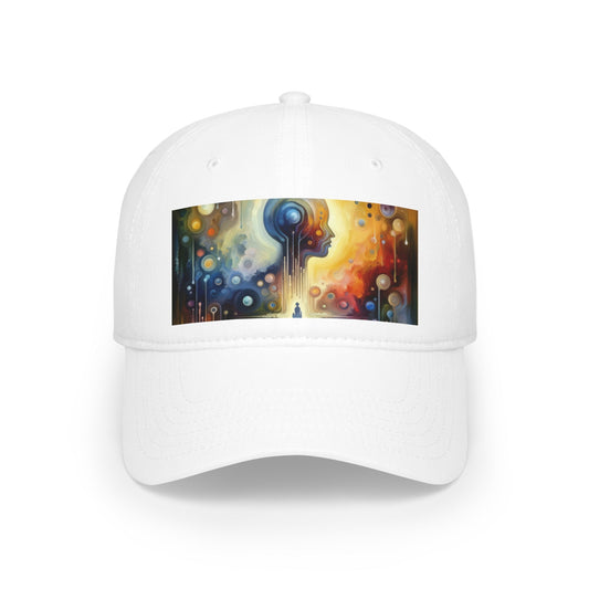 Reflective Oneness Healing Low Profile Baseball Cap - ATUH.ART