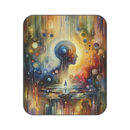 Reflective Oneness Healing Picnic Blanket - ATUH.ART