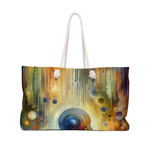 Reflective Oneness Healing Weekender Bag - ATUH.ART