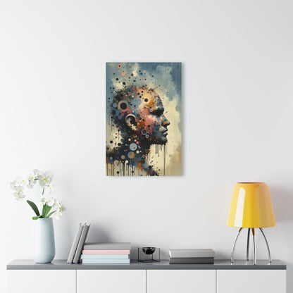 Reflective Tachism Contemplation Acrylic Prints (French Cleat Hanging) - ATUH.ART