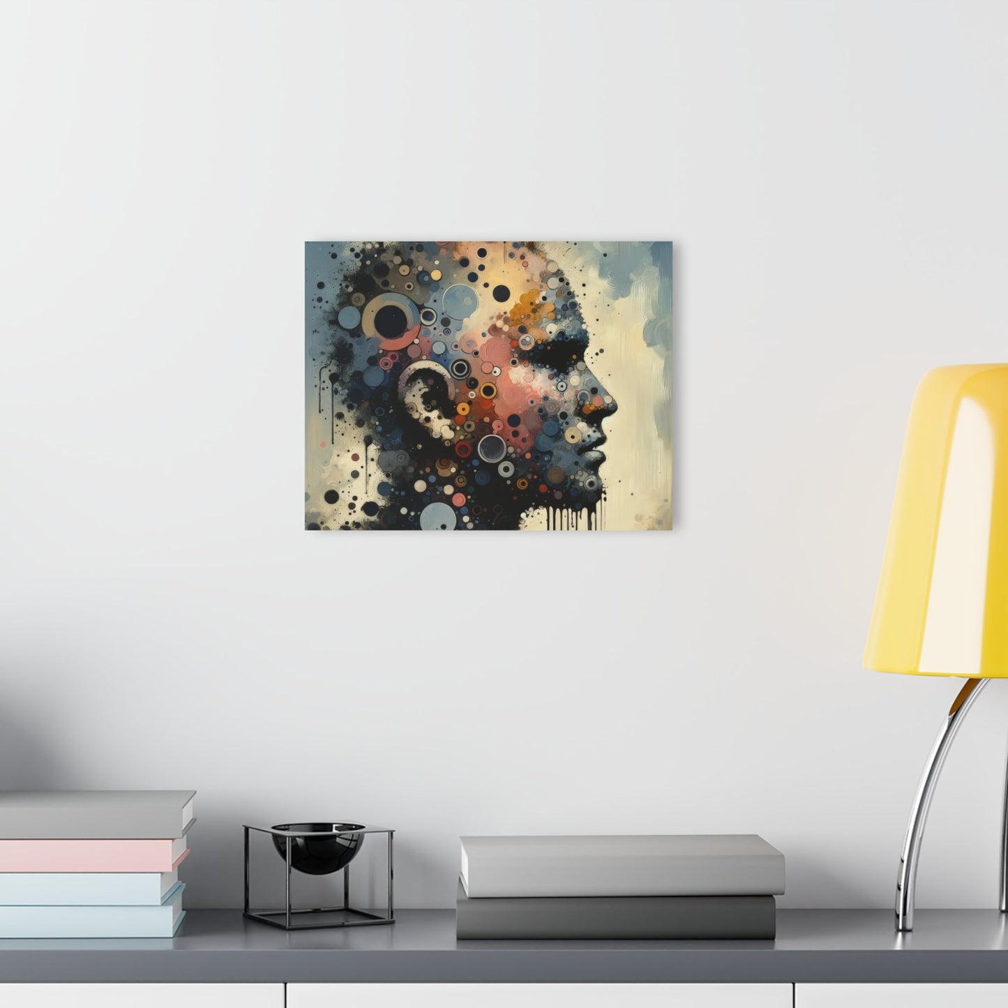 Reflective Tachism Contemplation Acrylic Prints (French Cleat Hanging) - ATUH.ART