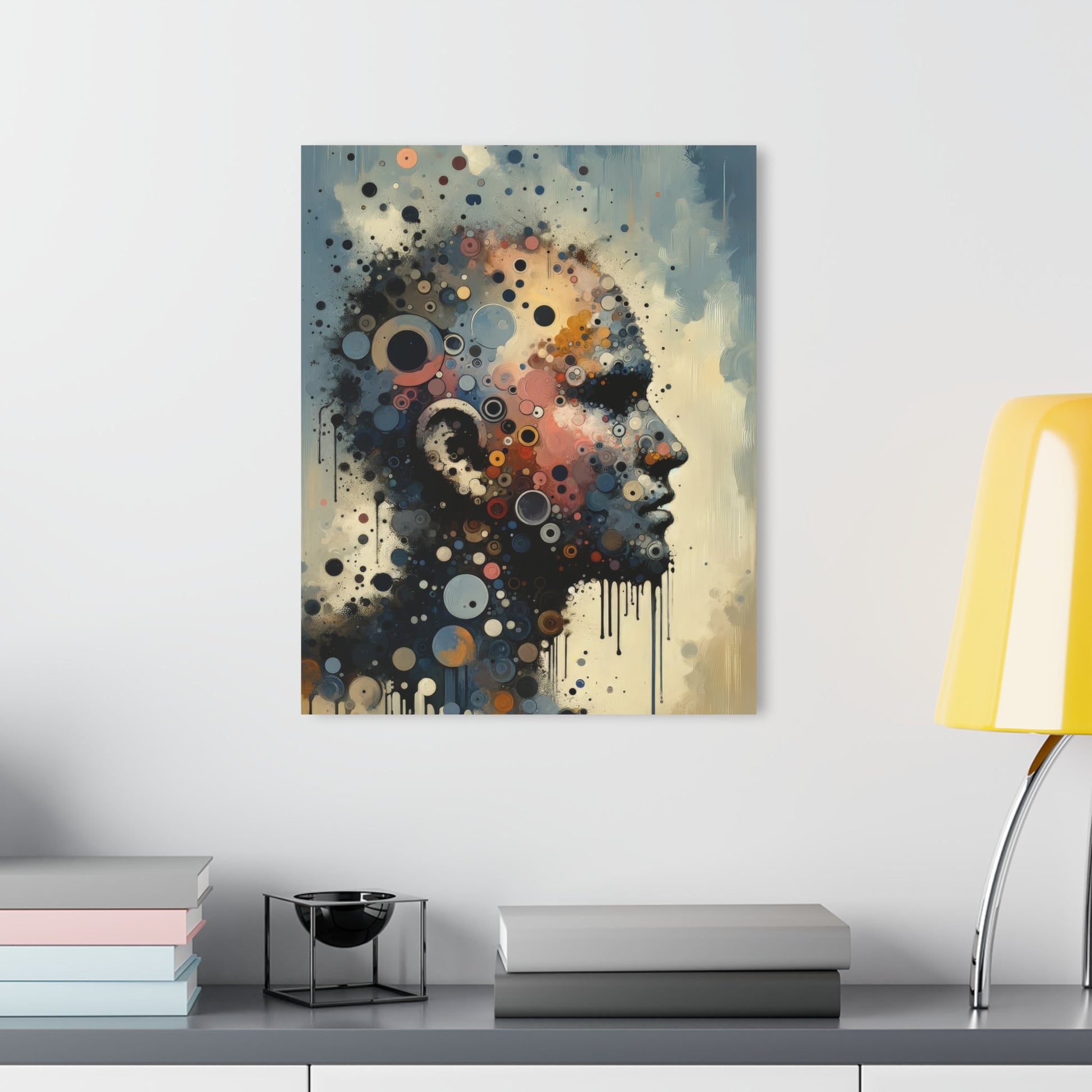Reflective Tachism Contemplation Acrylic Prints (French Cleat Hanging) - ATUH.ART