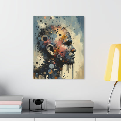 Reflective Tachism Contemplation Acrylic Prints (French Cleat Hanging) - ATUH.ART