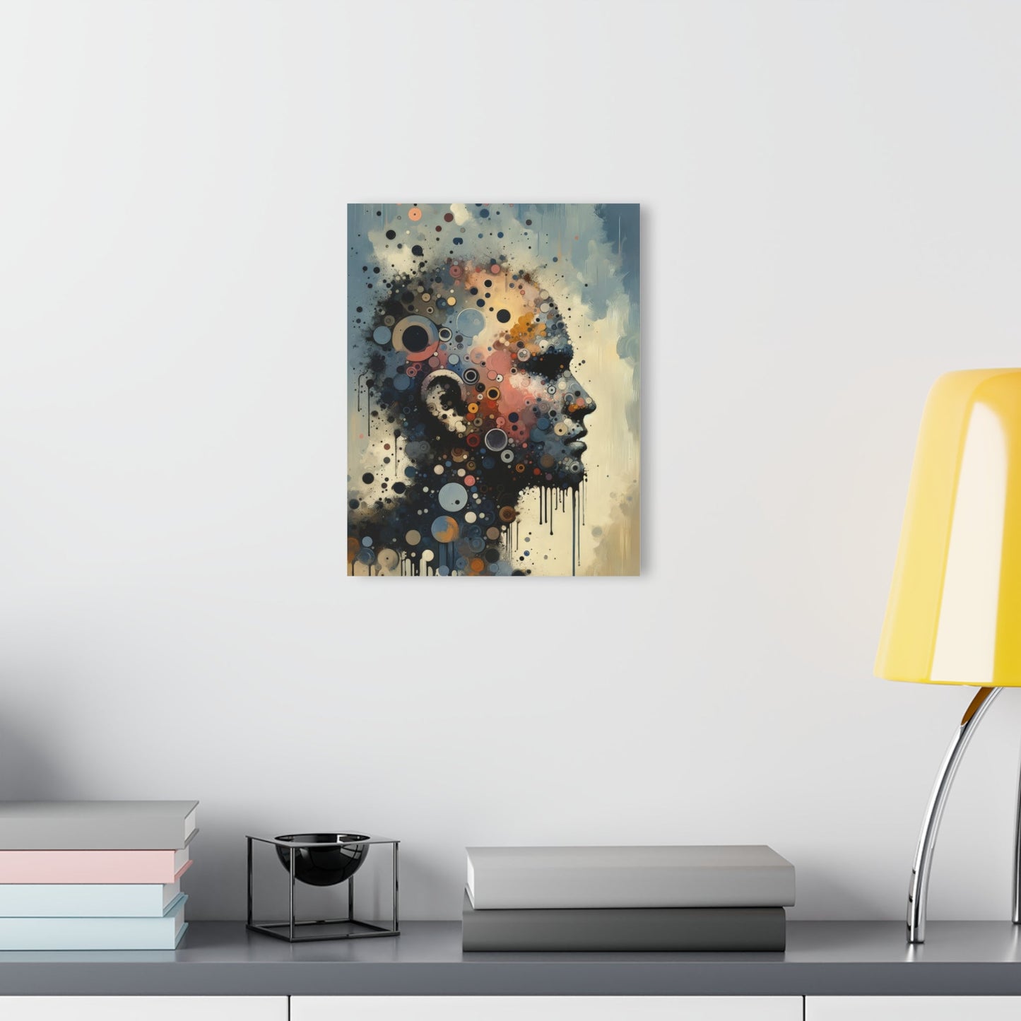 Reflective Tachism Contemplation Acrylic Prints (French Cleat Hanging) - ATUH.ART