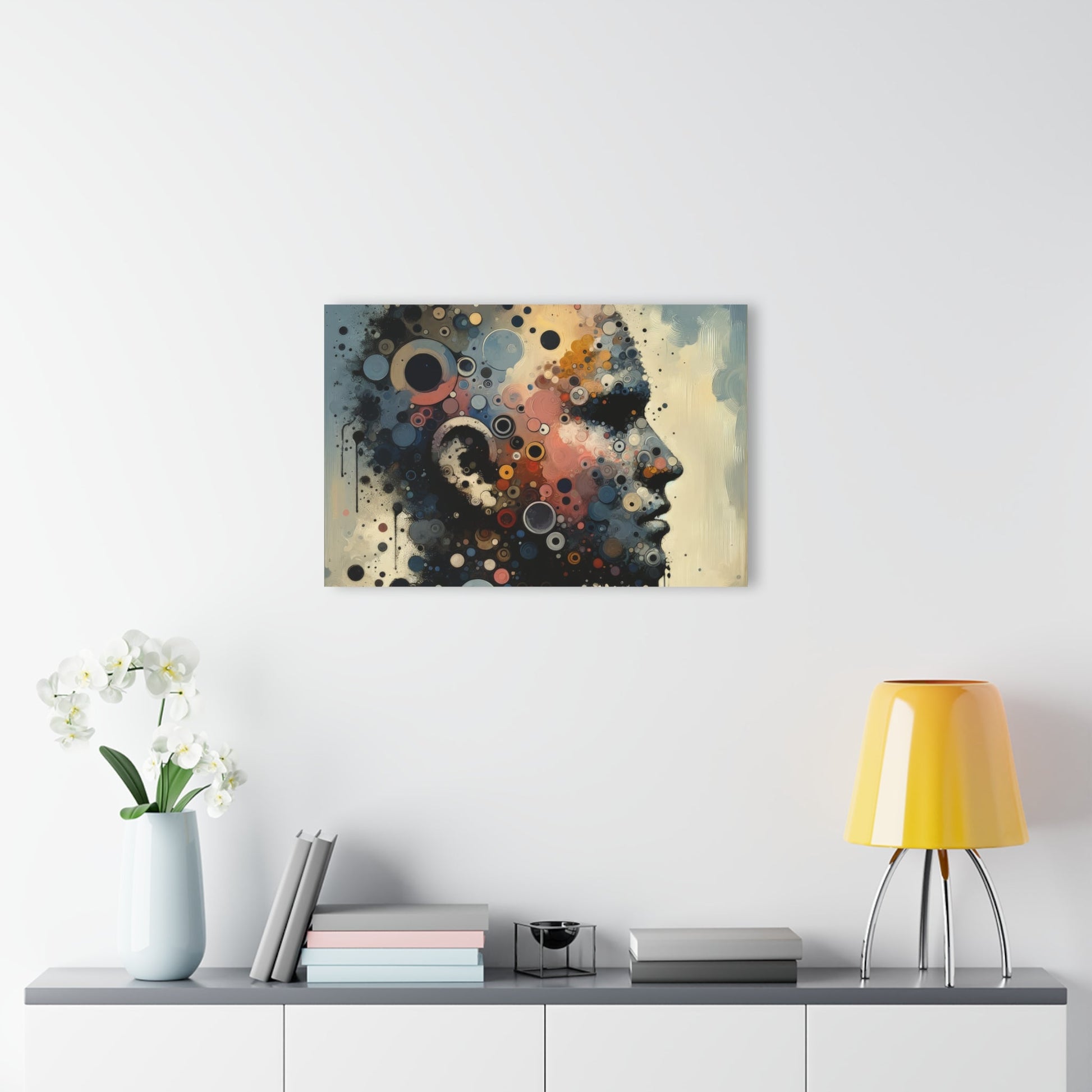 Reflective Tachism Contemplation Acrylic Prints (French Cleat Hanging) - ATUH.ART