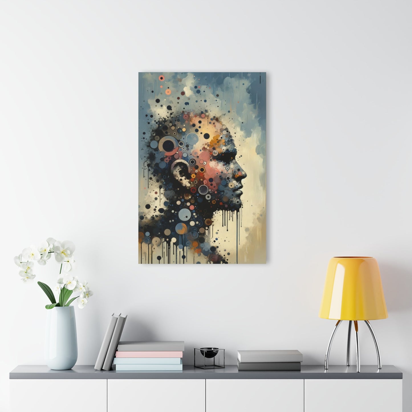 Reflective Tachism Contemplation Acrylic Prints (French Cleat Hanging) - ATUH.ART