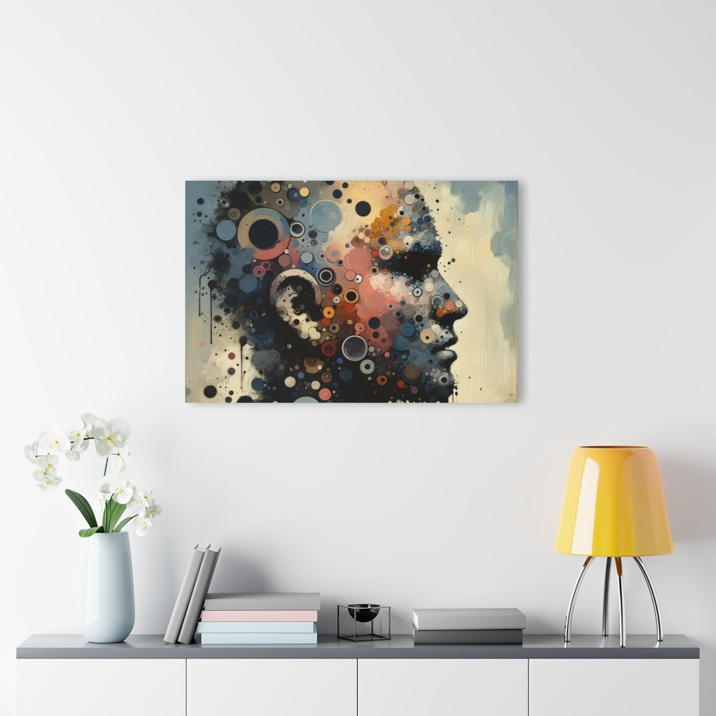 Reflective Tachism Contemplation Acrylic Prints (French Cleat Hanging) - ATUH.ART