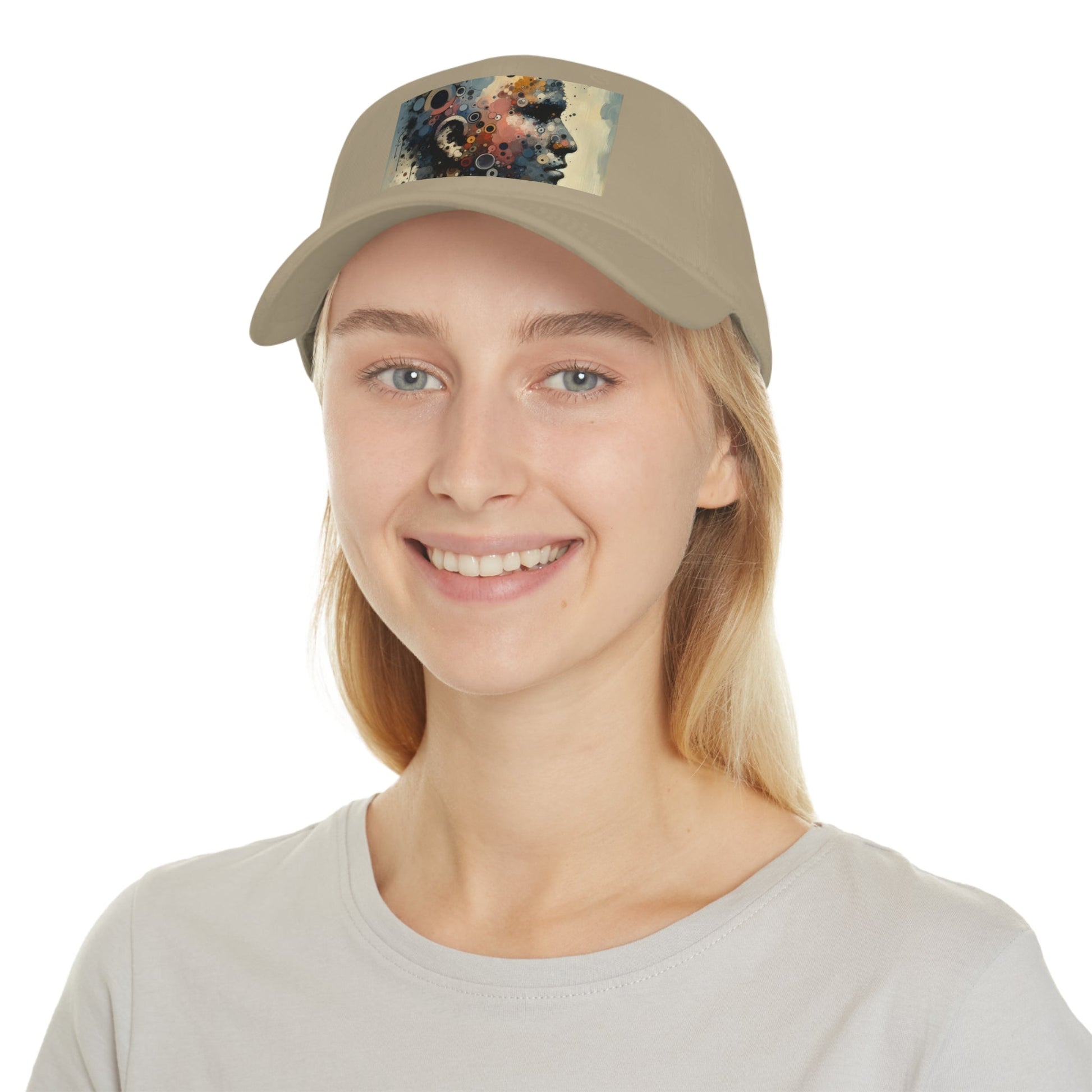 Reflective Tachism Contemplation Low Profile Baseball Cap - ATUH.ART