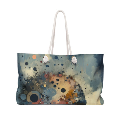 Reflective Tachism Contemplation Weekender Bag - ATUH.ART