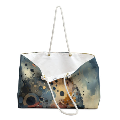 Reflective Tachism Contemplation Weekender Bag - ATUH.ART