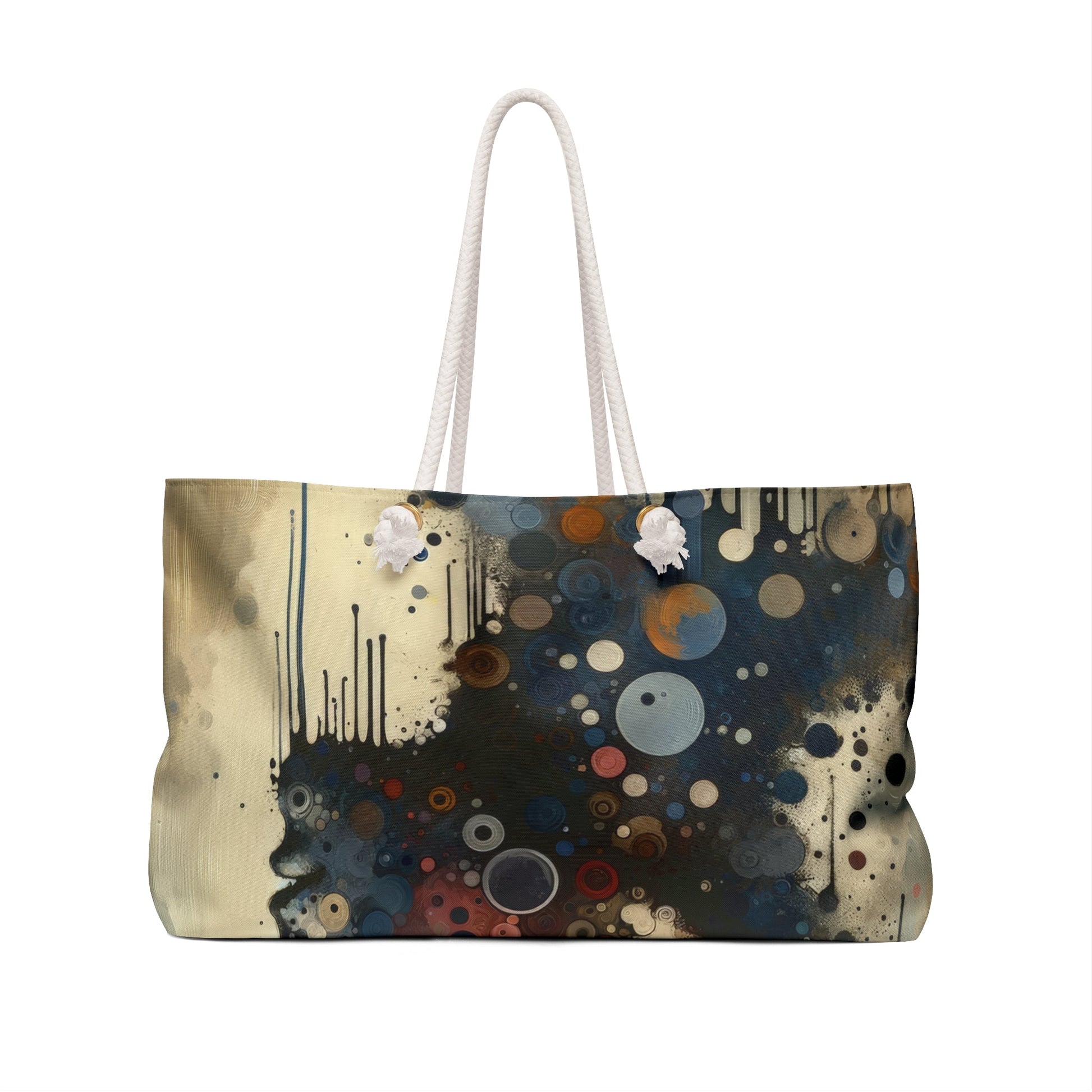 Reflective Tachism Contemplation Weekender Bag - ATUH.ART