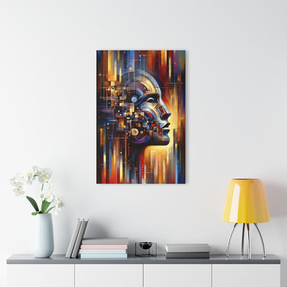 Reflective Tachism Shield Acrylic Prints (French Cleat Hanging) - ATUH.ART